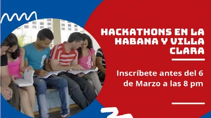 Convocatoria Hackathon Cuba-Innovación logo