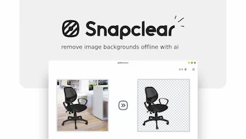 Snapclear: Elimina Fondos en Imágenes offline con IA logo